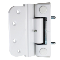 Fab &amp; Fix Haven Intelligent Strength 3D Adjustable Composite Hinge - White, 4R16