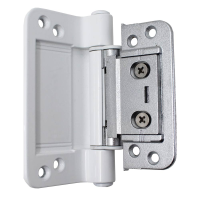 Trojan 3D Composite Butt Door Hinge - White