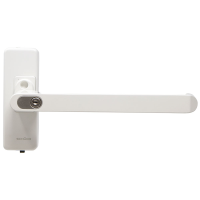 Schuco Locking PSK Handle - Left Hand, White