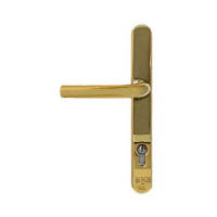 Q-Line Security Door Handles (TS007 2 Star Rated Kitemark) - PVD Gold