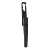 Debar Verso Bi-Fold Handle - With Cylinder Escutcheon, Grey (RAL 7016)