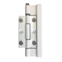 Sun Paradise Thermo 60 Hinge - Top Hinge, White