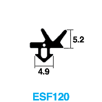 Flipper Gasket TPE 4.9mm - White