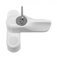 Swing Lock - White Finish