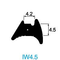 Incremental Wedge Gasket 4.5mm - White