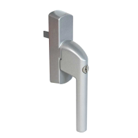 Siegenia SI121 Spaded Handle - Satin Silver