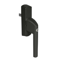 Siegenia SI121 Spaded Handle - Black