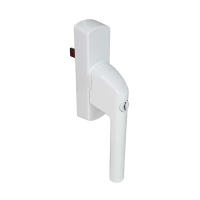 Siegenia SI121 Spaded Handle - White