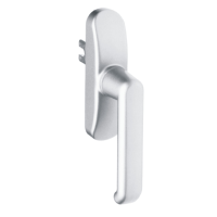 Sobinco 4000-217 Forked Handle - Satin Silver Key Locking