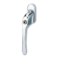 Avocet Lightning Tilt &amp; Turn Handles - Tilt-First, White