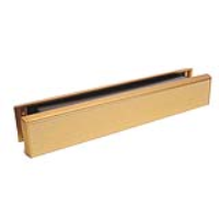 Slimline Letterbox 316mm x 50mm - Gold Finish