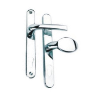 Trinity Paddock Lev/Pad Handles 92/62mm PZ - Polished Chrome