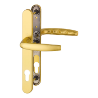 Hoppe Frankfurt Lever/Lever 92mm PZ - Gold