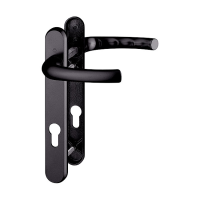 Hoppe Tokyo Lever/Lever Door Handle 92mm PZ - Black