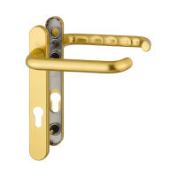 Hoppe Paris Extended Lever Handles 92mm PZ - Gold