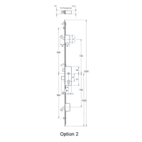 ERA/Saracen 2 Small Hooks, 2 Rollers - 35mm, Size Option 2