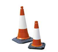 TC1 Two Piece Traffic Cones With Recycled Base