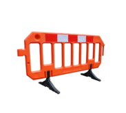 Hi-Visibility Safety Barriers For Traffic Control