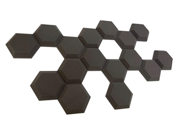 Baby HexaTile 12" Hexagon Acoustic Studio Foam Tile Pack - 22 Tiles, 1.2sqm Coverage