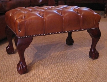 Chippendale Stool with Claw & Ball Legs