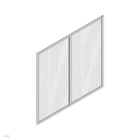 EcoSafe protective frame, vertical sections