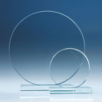 Bespoke Clear Glass Circle