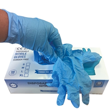 Non-Sterile Universal 100% Nitrile Gloves
