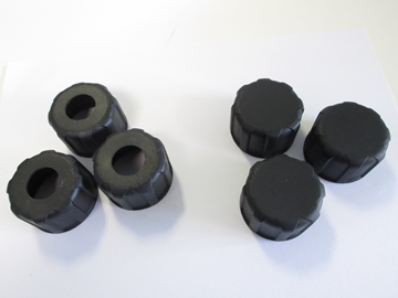 British Made Rubber Battery Cap