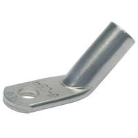 Angled compression cable lugs, Cu, 45? offset
