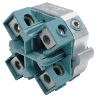 Compact tap connectors, four conductor cables, for main conductor 70 - 185 mm