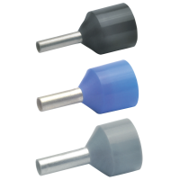 Insulated cable end-sleeves for short circuit protected conductors