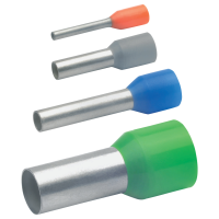 Insulated cable end-sleeves to DIN with Easy-Entry, colour code 1