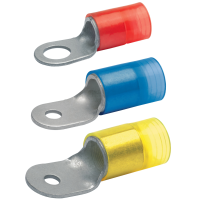 Insulated solderless terminals, Cu with Easy-Entry