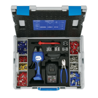 L-BOXX with electromechanical crimping tool EK 50 ML 0.14 - 50 mm? and extensive additional equipment