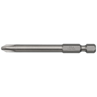 Phillips screwdriver bit 1/4", 73 mm