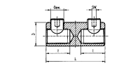 Screw connector with barrier, with shear head, tin plated