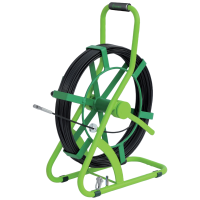 Smart Butler fibreglass cable pulling-in system with steel reel basket