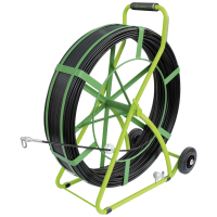 Smart Butler fibreglass cable pulling-in system with steel reel basket