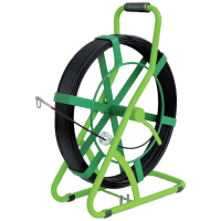 Smart Butler fibreglass cable pulling-in system with steel reel basket