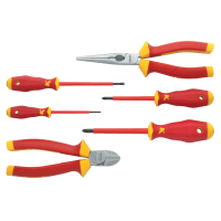 VDE Pliers/screwdriver set, 6 pcs