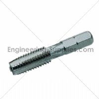 M 7x0.5 Metric Fine 1/4 hexagon shank thread tap HSS