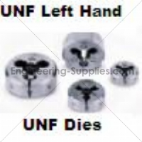 3/8x24 UNF Left Hand HSS Circular Split Die 1" o/d