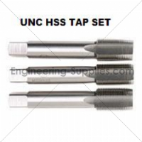 3x48 UNC HSS Ground Thread Tap Set of 3