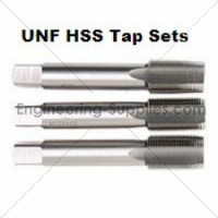 5.44 UNF HSS Ground Thread Tap Set of 3