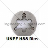 1/2x28 UNEF HSS Circular Split Die 1.5/16" o/d