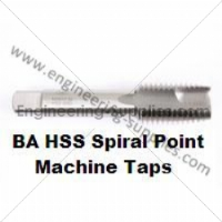 8 BA Tap HSS Spiral Point Taps
