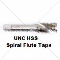 12.24 UNC Spiral Flute HSS Machine Tap