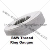1.1/2"x6 BSW Screw Ring Thread Gauge Go or NoGo whitworth