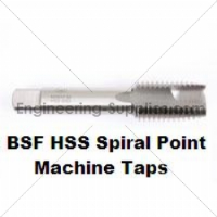 7/16x18 BSF HSS Spiral Point Machine Tap