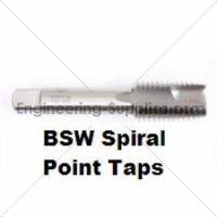 3/8x16 BSW Ground Thread HSS Spiral Point Tap